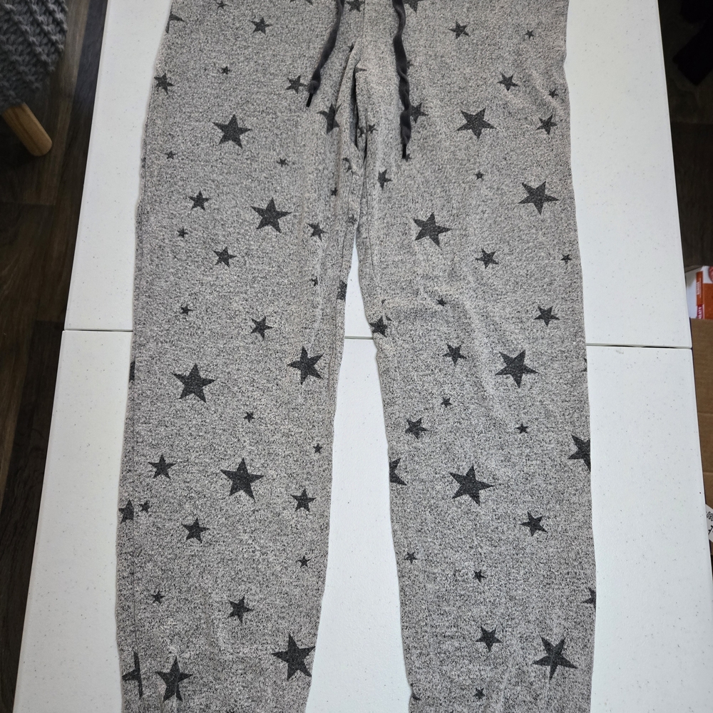 P.J. Salvage Heather Gray Knit Joggers